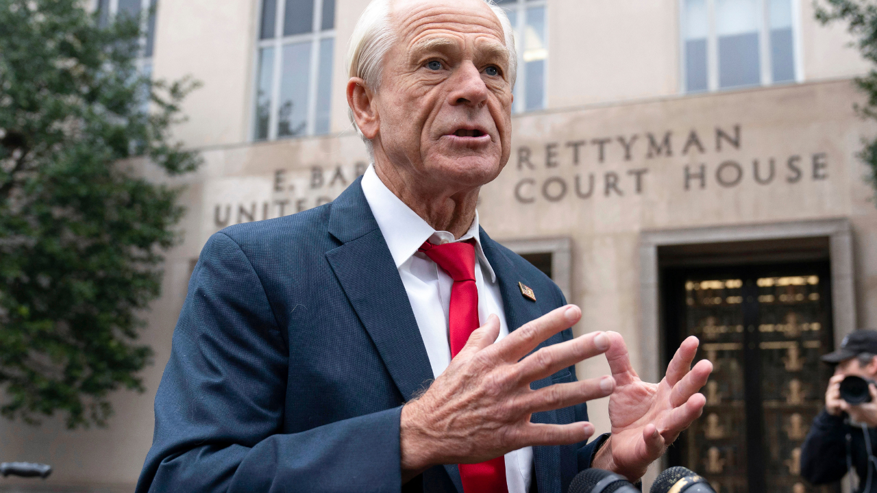 Peter Navarro, former Trump official, is sentenced