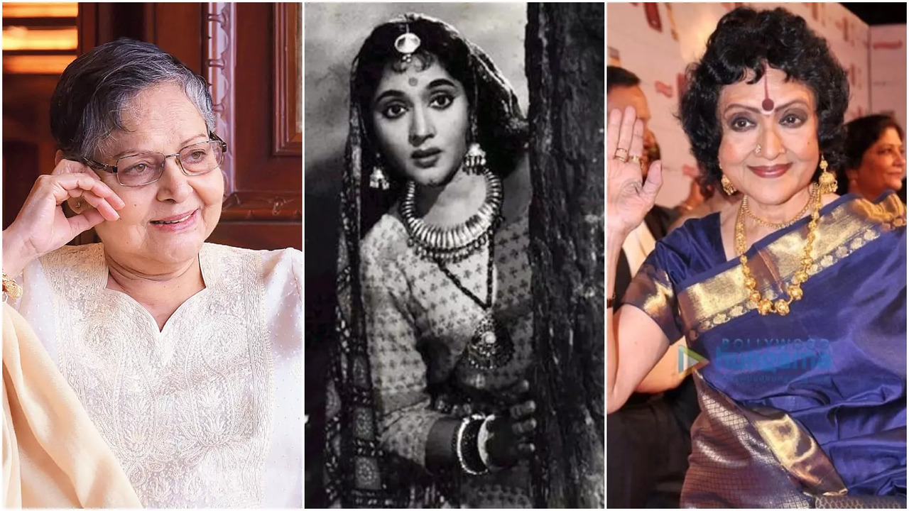 Raakhee Gulzar (L) On Her Idol, Vyjayanthimala (R), Being Honoured With The Padma Vibhushan