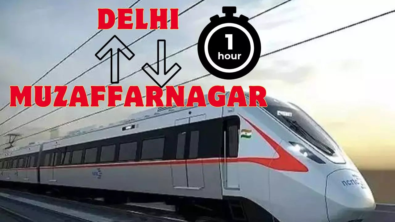 Delhi to Muzaffarnagar in Just 1 Hour? Rapid Rail Corridor Extension Beyond Meerut in the Cards – Check Route Details