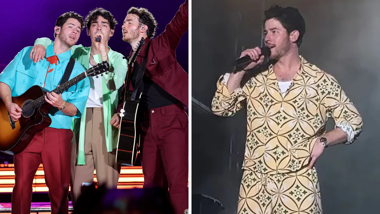 Jonas Brothers perform at Lollapalooza India 2024