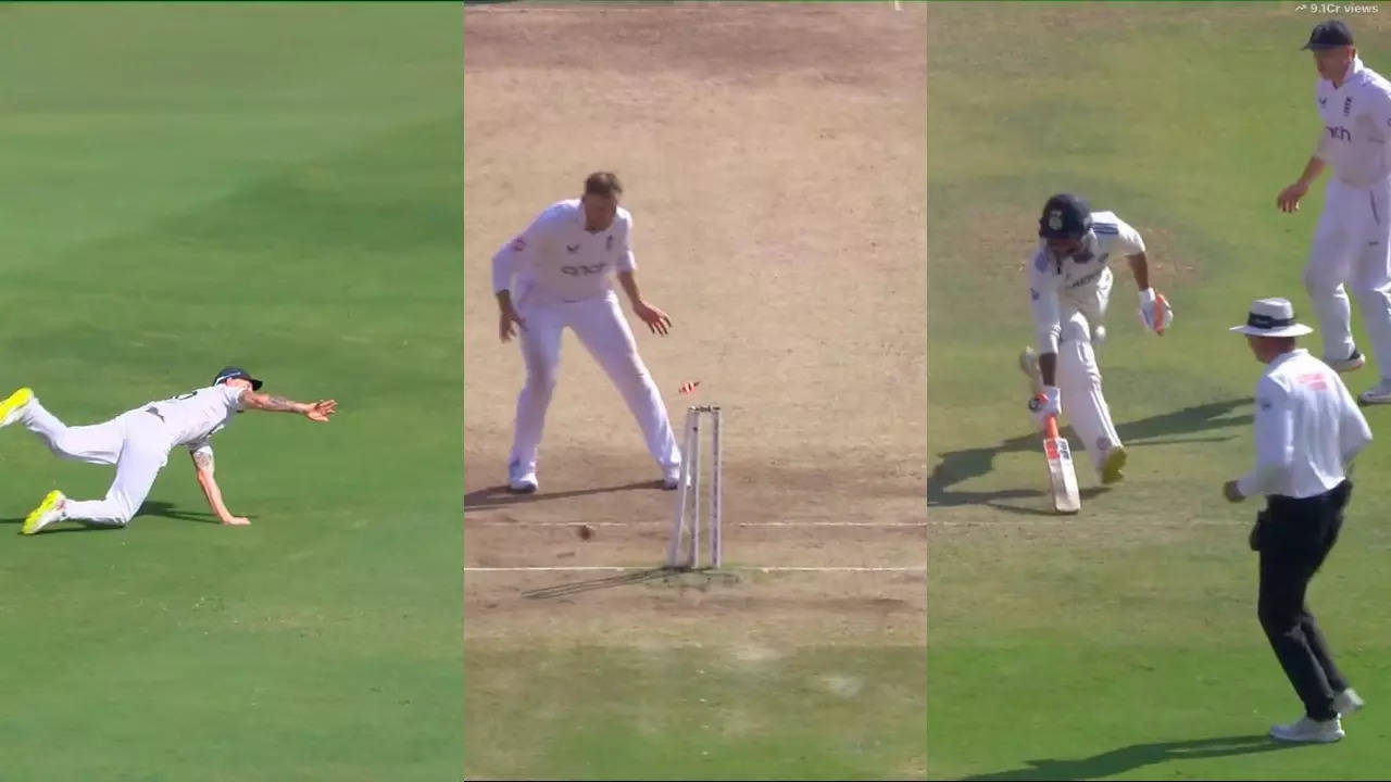 Ben Stokes Run Out Ravindra Jadeja