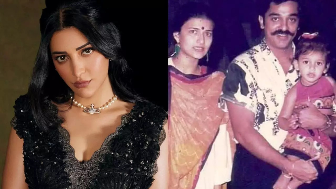 Shruti Haasan on her parents' split