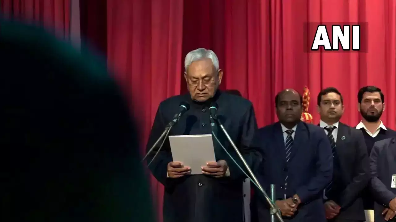 Nitish Kumar CM Oath