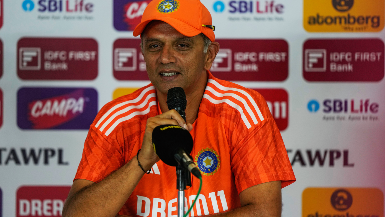 Rahul Dravid Press Confernece AP