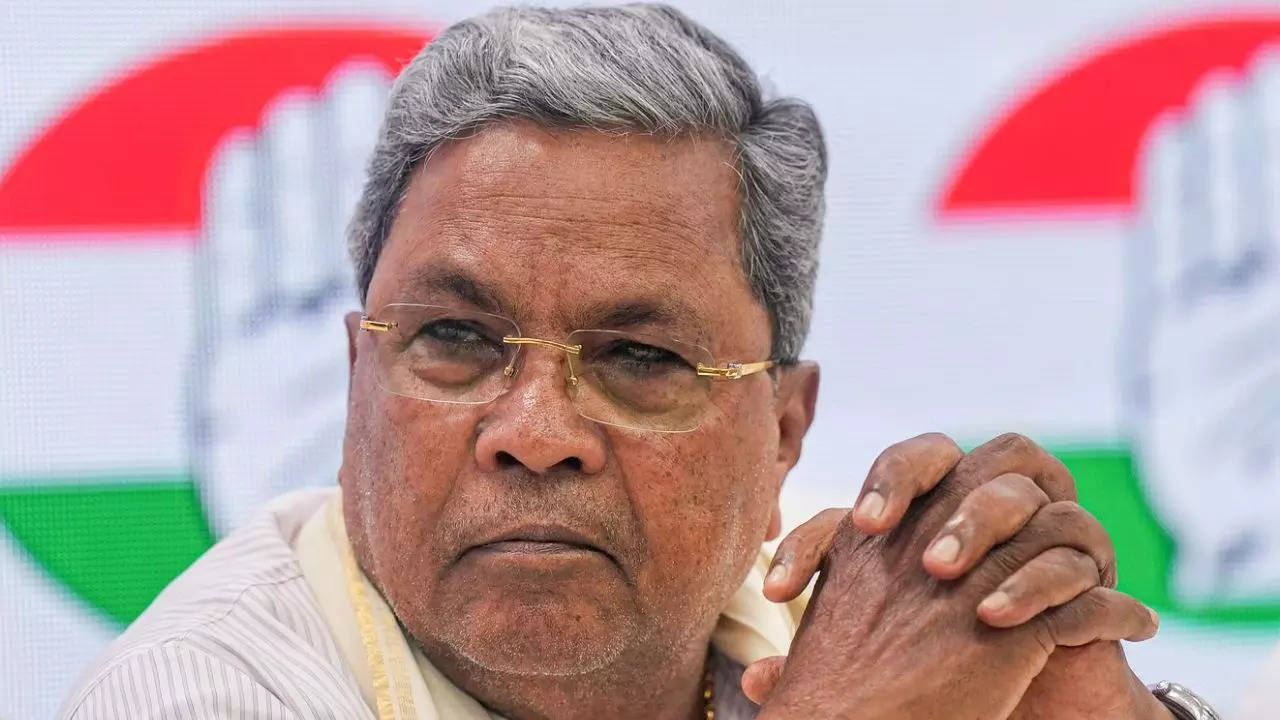 Karnataka Chief Minister Siddaramaiah