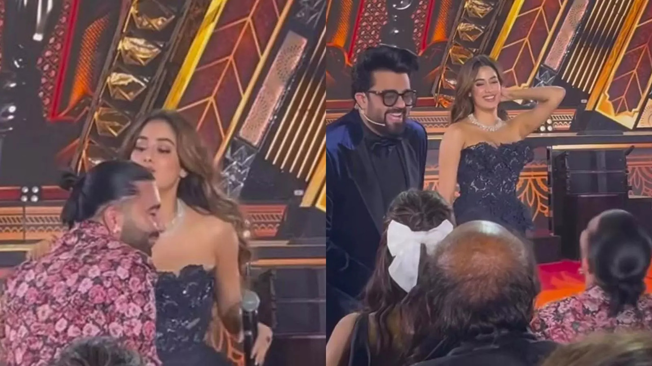 Filmfare Awards 2024: Janhvi Kapoor Kisses Orry And You Should Not Miss This Video