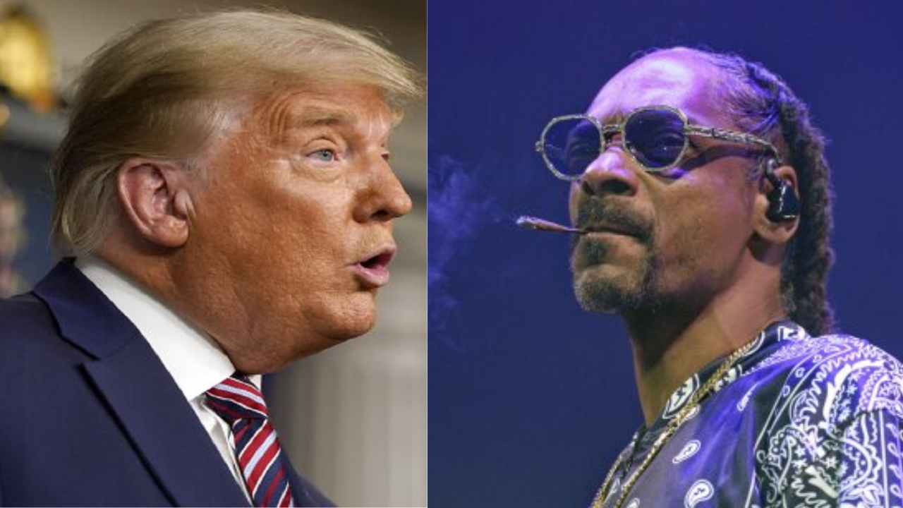 Donald Trump and Snoop Dogg