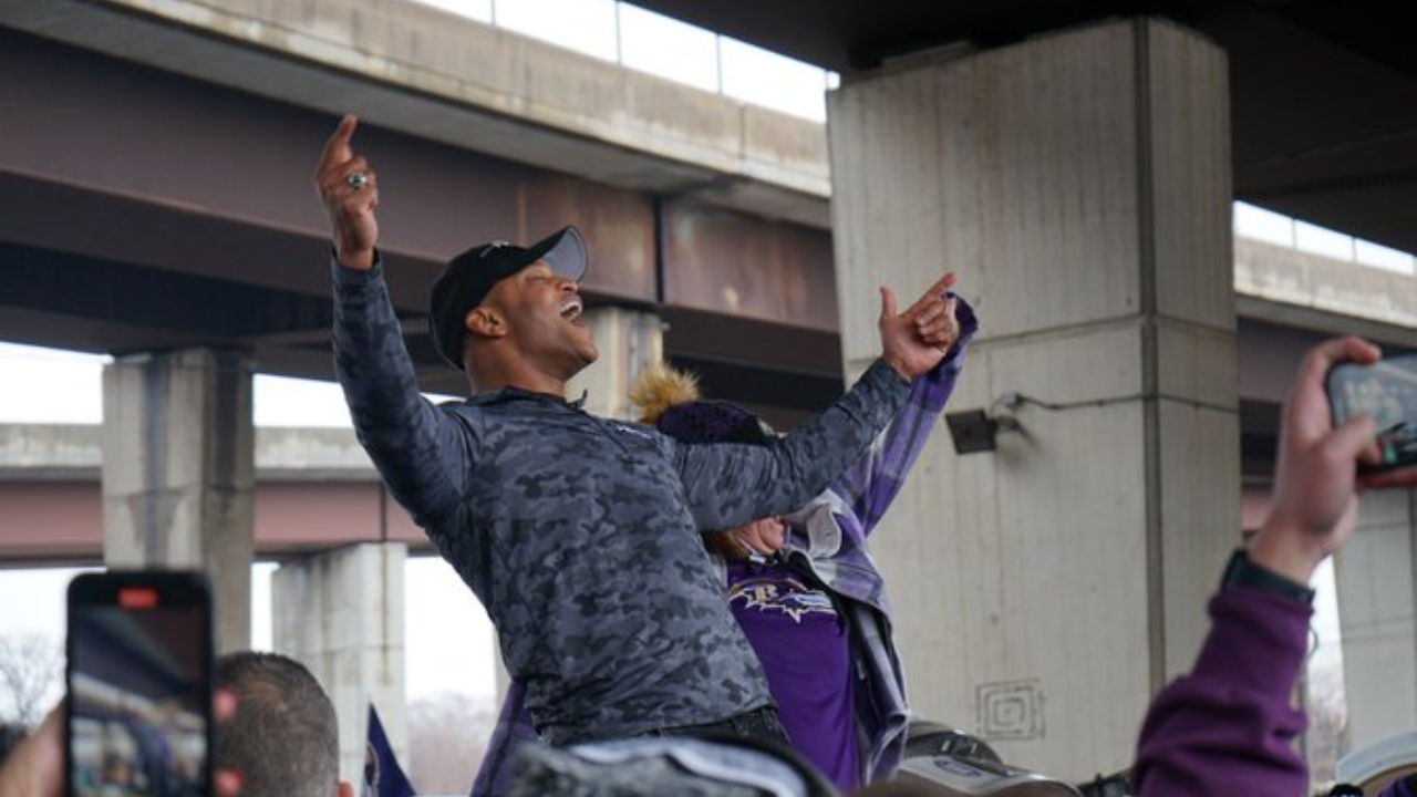 Wes Moore ahead of Baltimore Ravens vs Kansas City