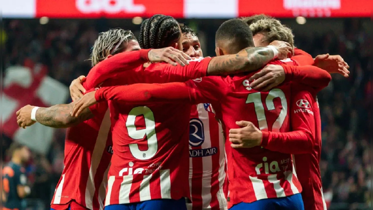 Atletico Madrid win in La Liga.