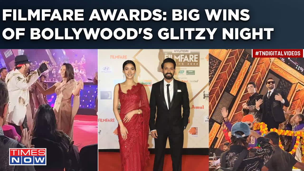 Filmfare Awards 2024: Lovebirds Ranbir-Alia Take Top Honours, Vikrant ...