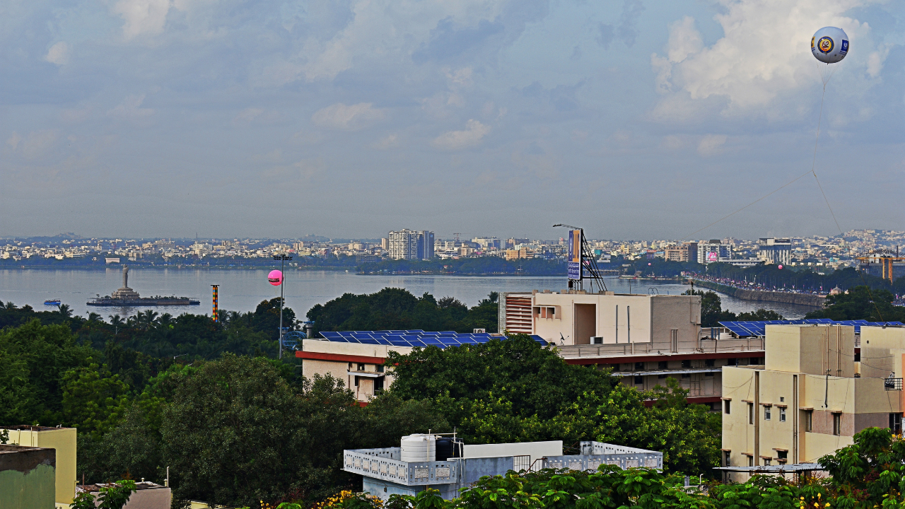 View of Hyderabad City