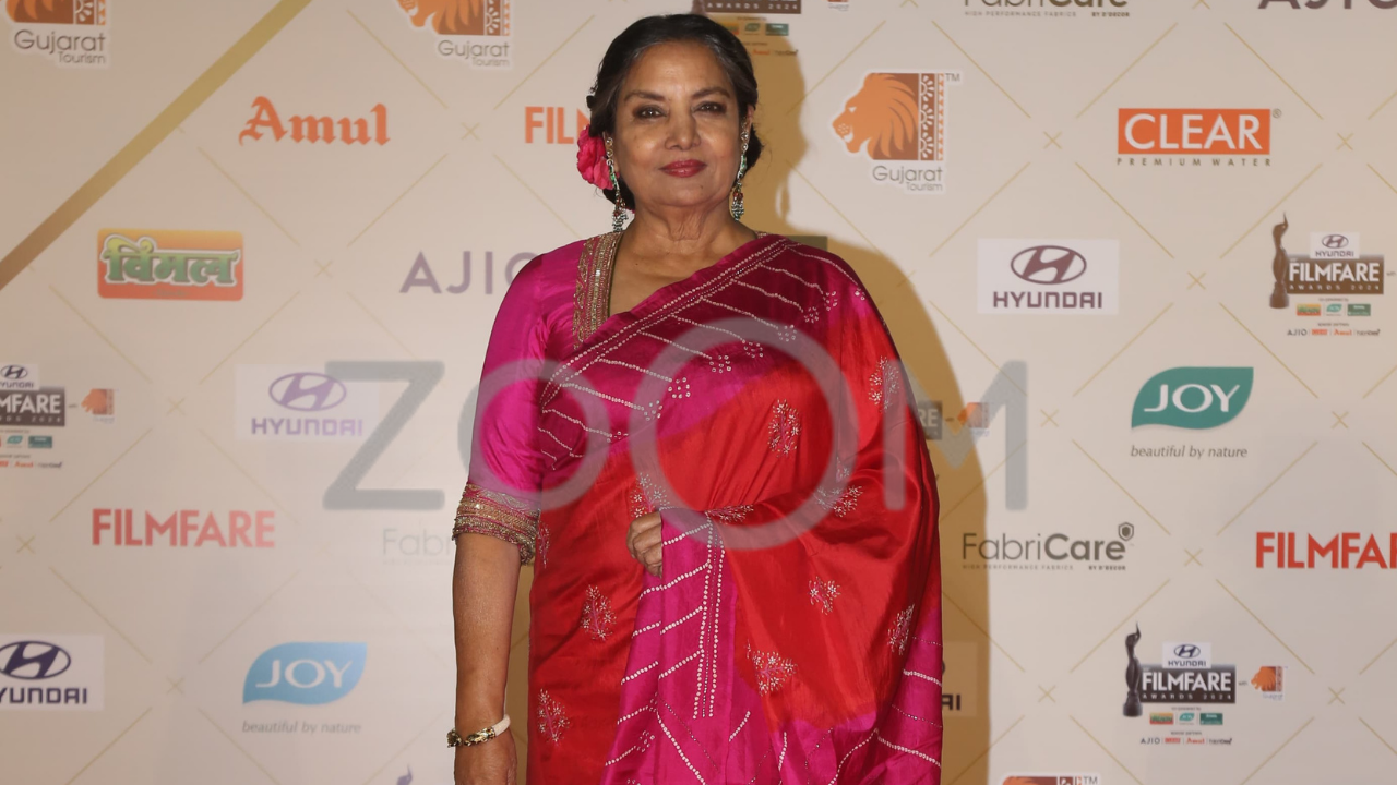 Shabana Azmi At Filmfare Awards 2024