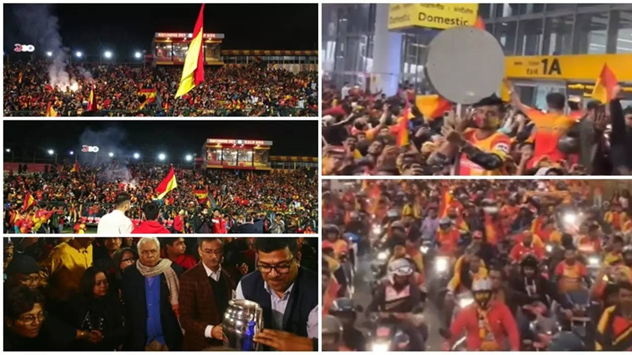 Watch East Bengal Fans Go Crazy During Celebration in Kolkata