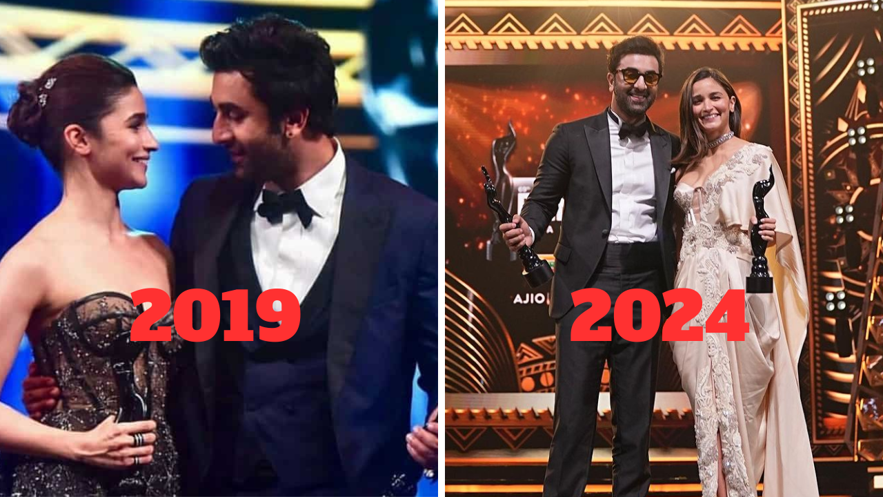 Ranbir Kapoor-Alia Bhatt make history at Filmfare Awards 2024