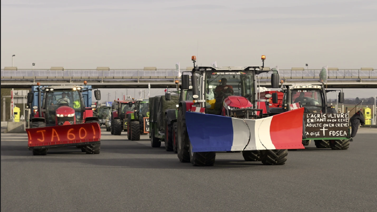 Farmers' Protest in France