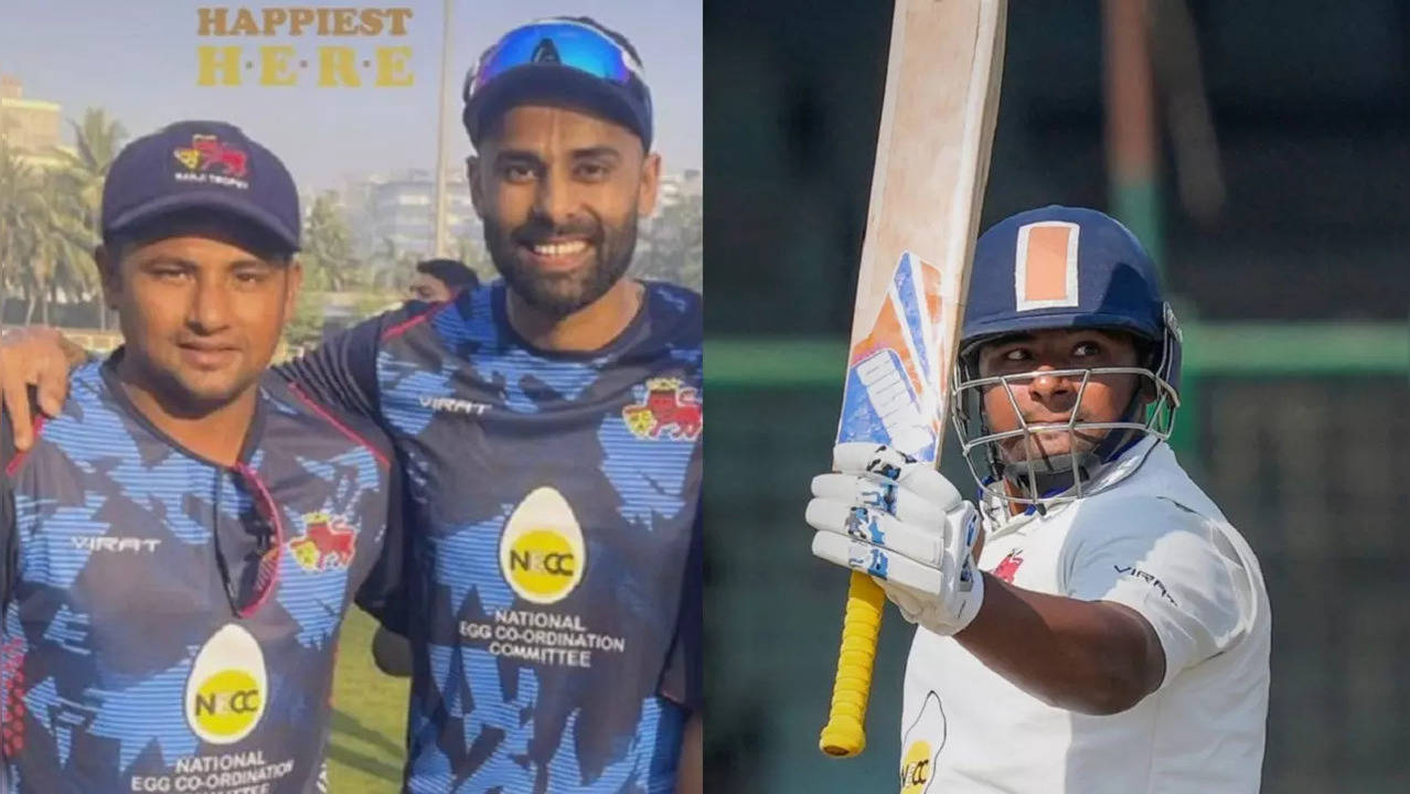 Suryakumar Yadav's four-word reaction after Sarfaraz Khan earns maiden India Test call-up goes viral.