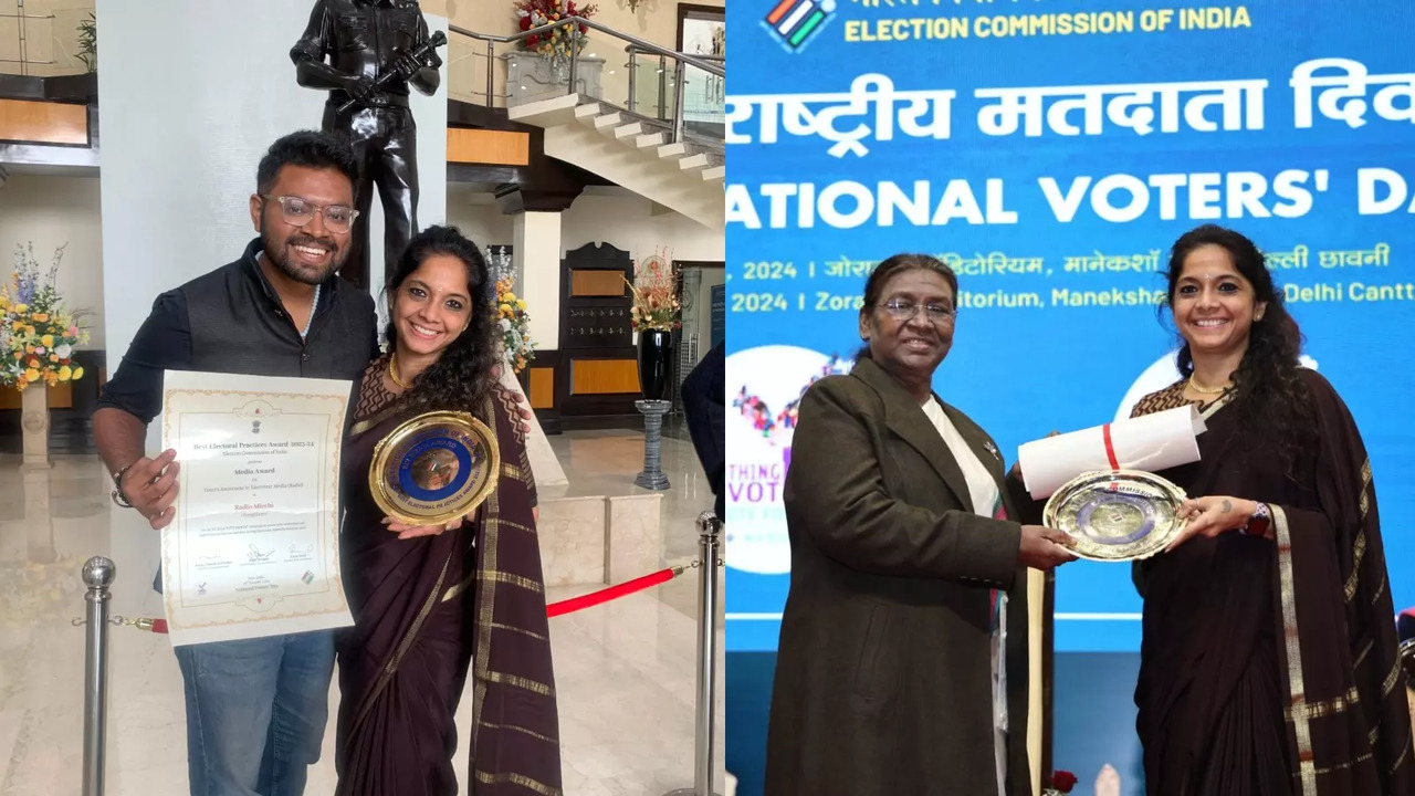 Radio Mirchi Kannada Bags ECI National Media Awards