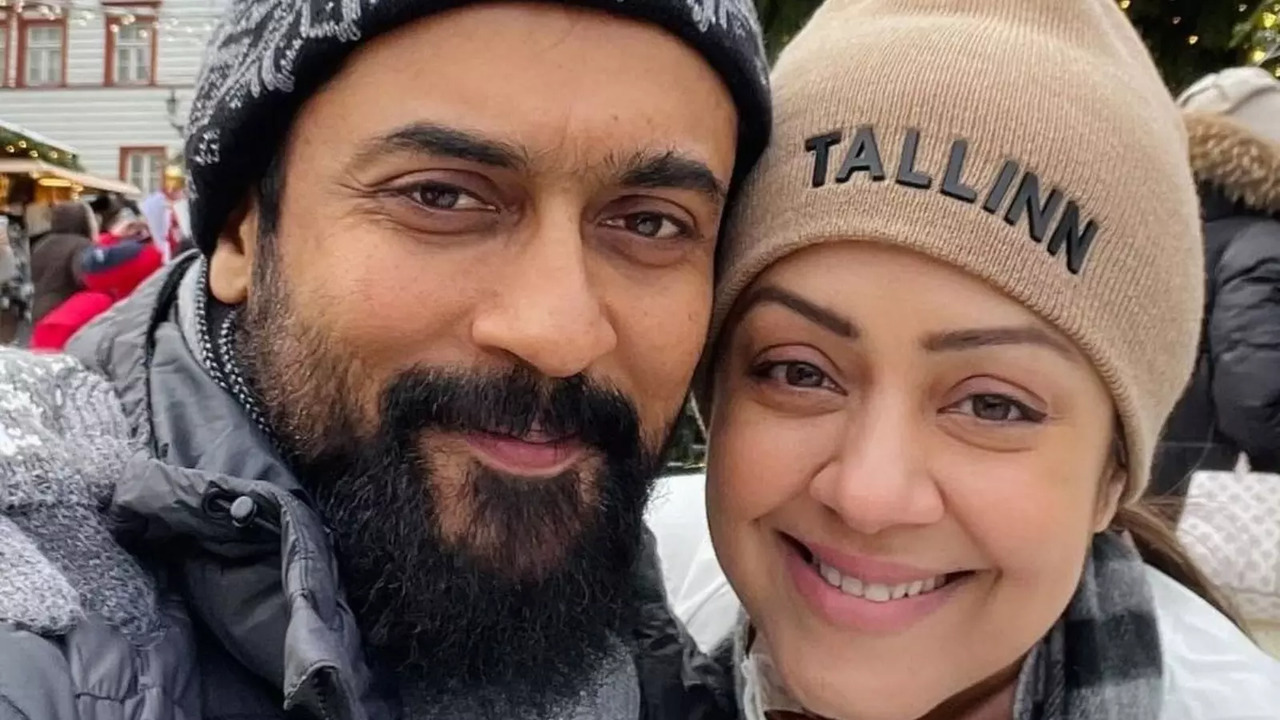 Jyotika, Suriya enjoy holiday in Finland