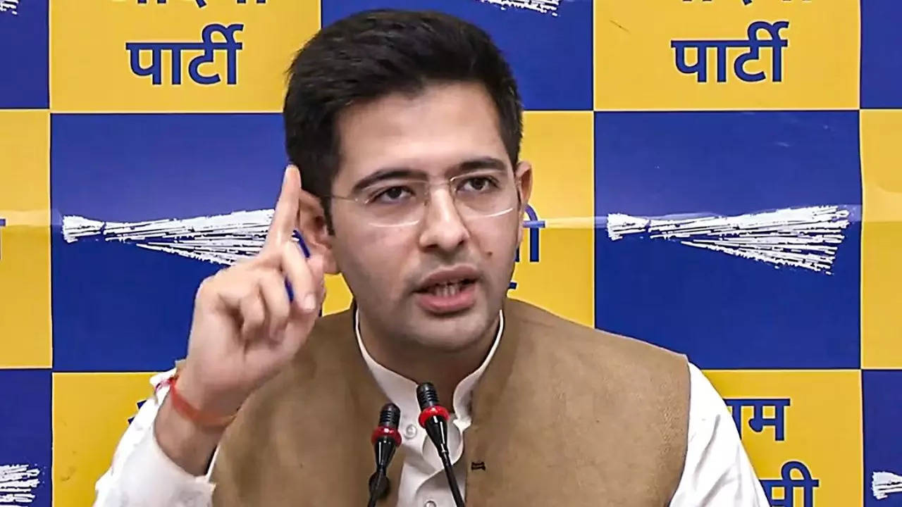 Raghav Chadha PTI