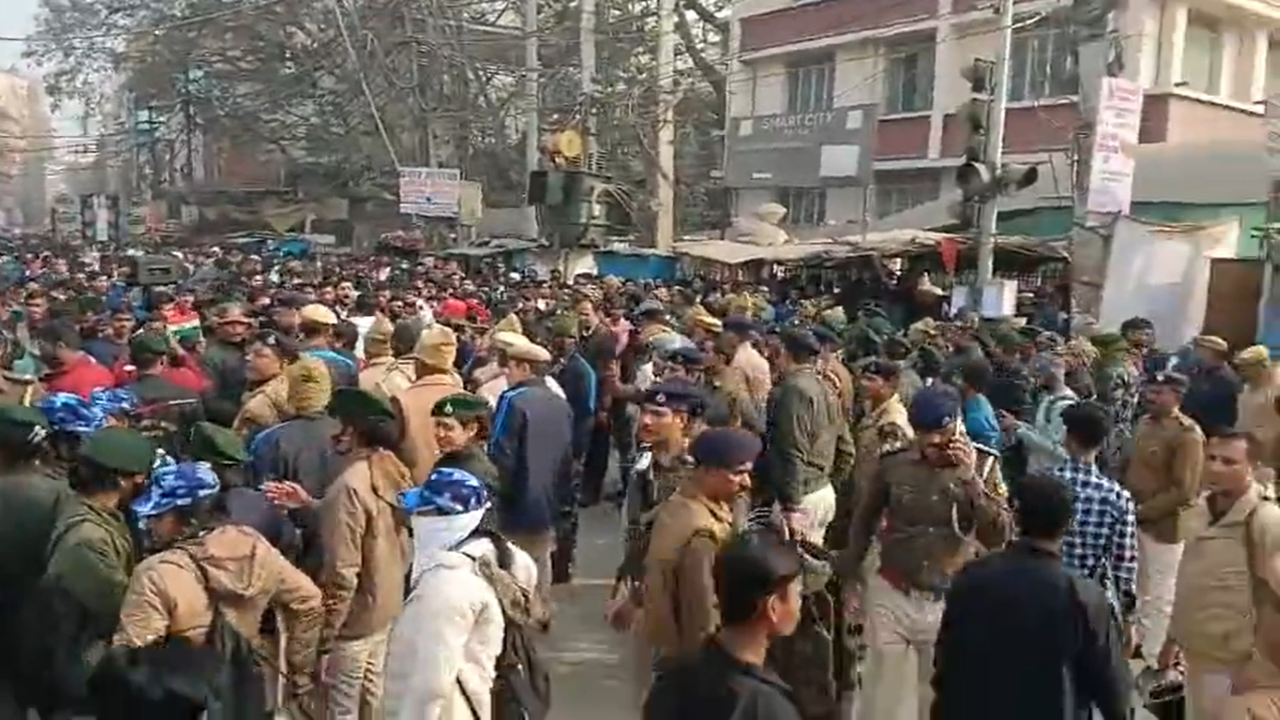 patna student protests