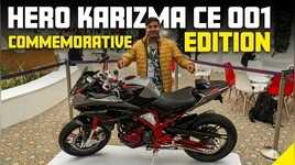Hero MotoCorp Karizma CE 001 Commemorative Edition  Looks Features  More  Walkaround in Hindi