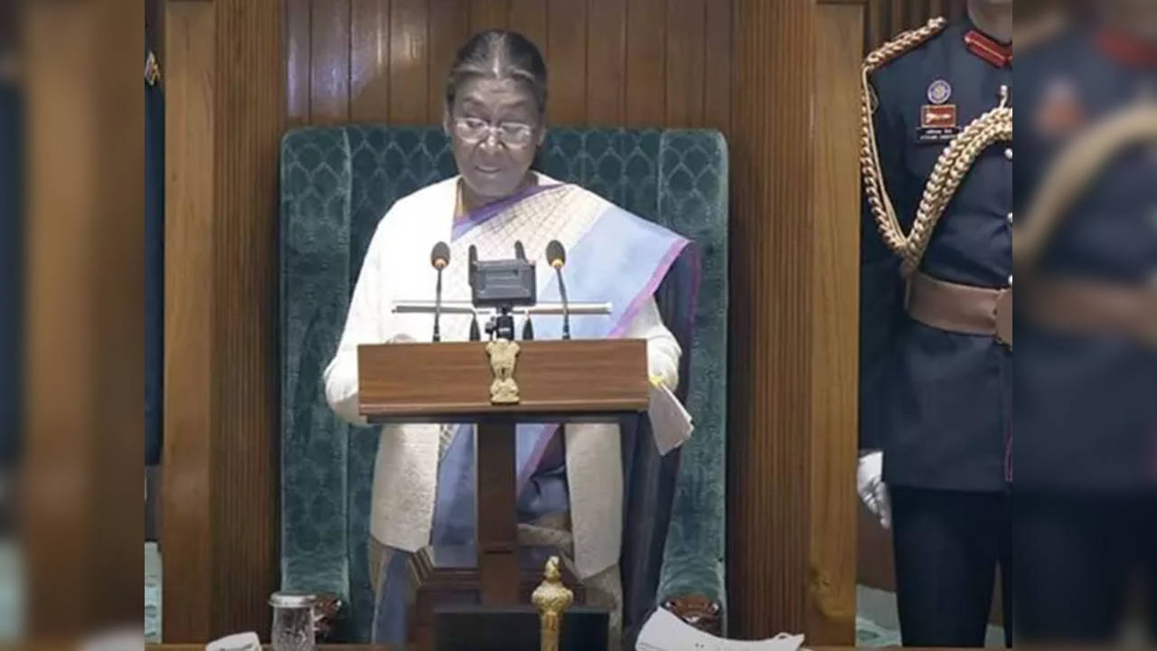 President Droupadi Murmu Kicking Off Budget Session 2024