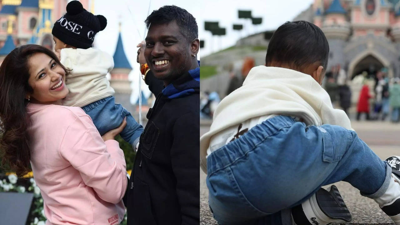 Atlee Celebrates Son Meer's 1st Birthday With Wife Priya In Disneyland, Paris; Keerthy Suresh Reacts