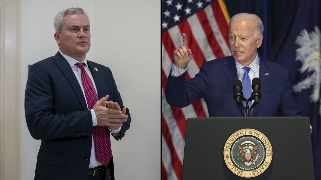 James Comer and Joe Biden