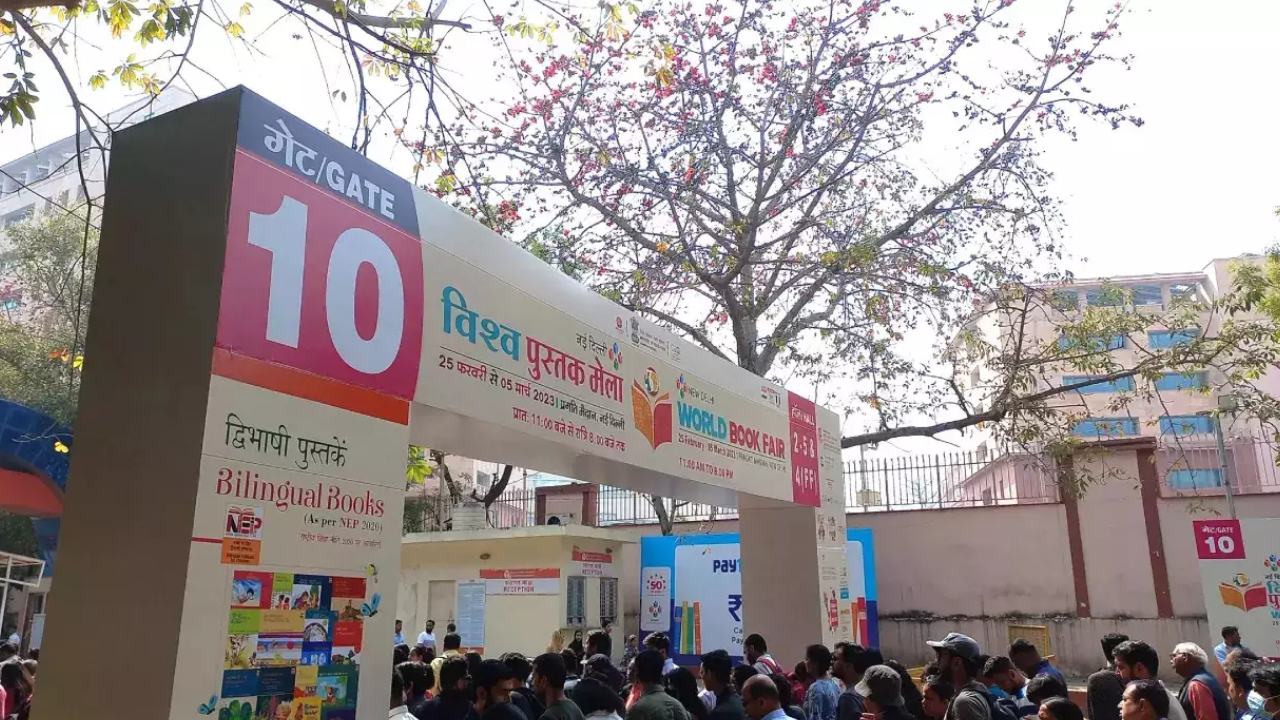 World Book Fair (Representational Image) (Credits: Twitter/@Akhil Paul)