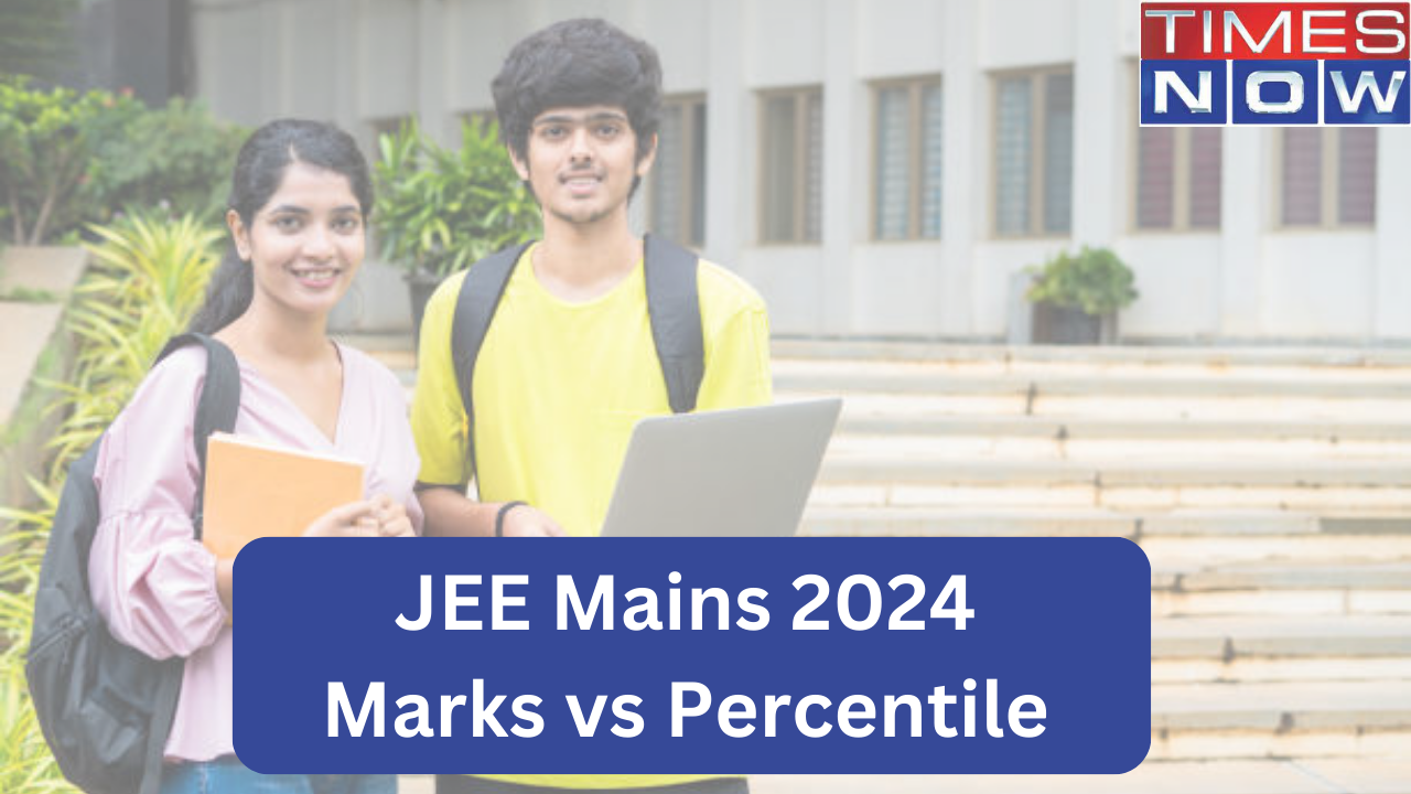 JEE Mains Marks vs Percentile 2024 What Percentile To Expect For How