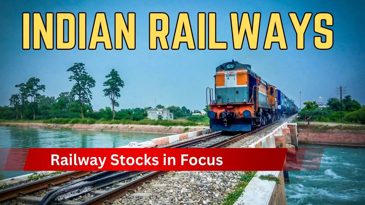 Rail Stocks Trade Lower Following FM Nirmala Sitharaman's Budget Announcement