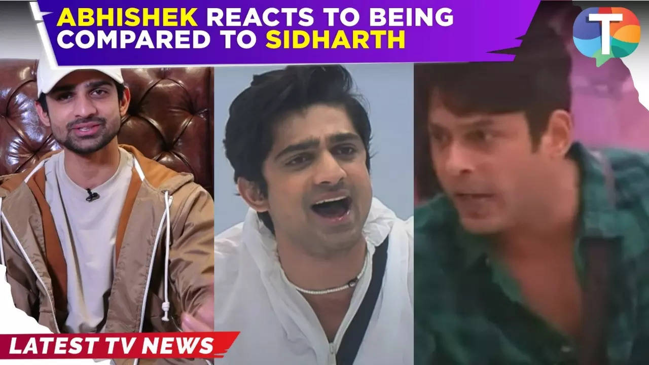 Bigg Boss 17's Abhishek Kumar REACTS To Being Compared To Sidharth Shukla - Watch