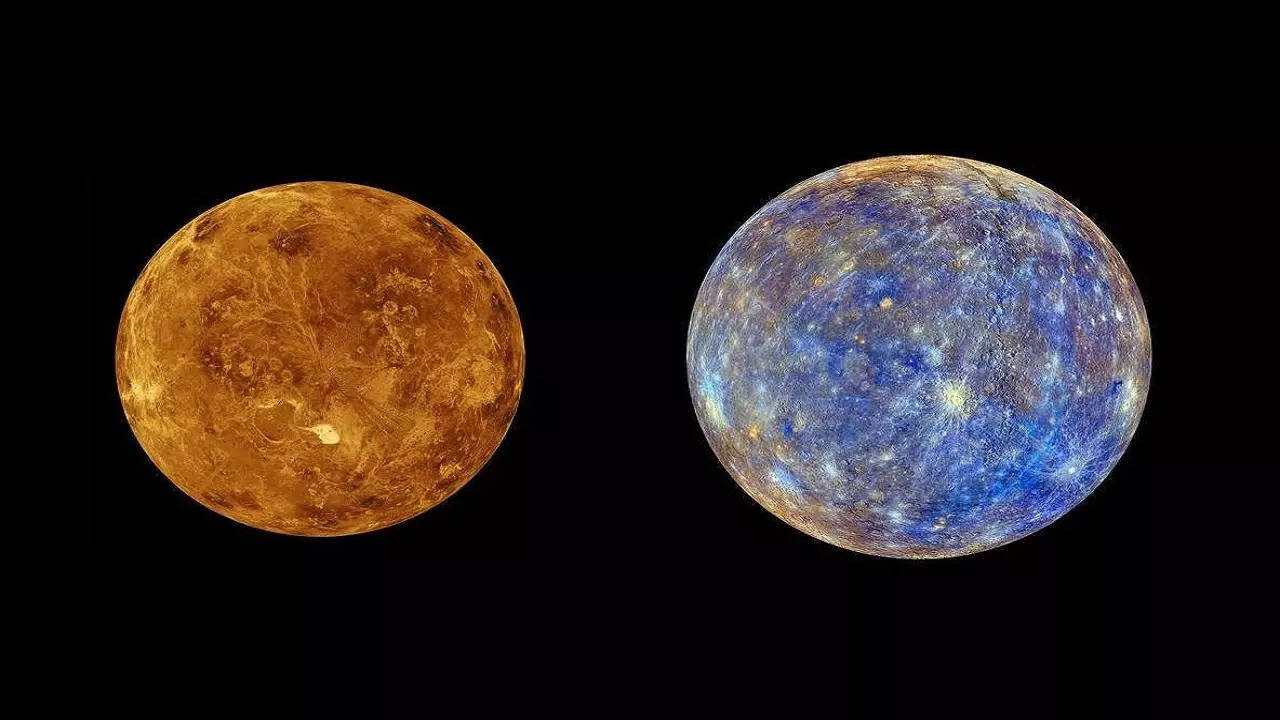 conjunction of mercury and venus