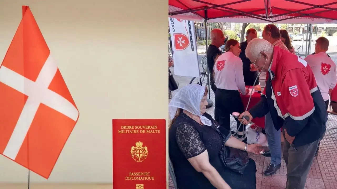 This is the world's rarest passport: Credit: Instagram/orderofmalta_official