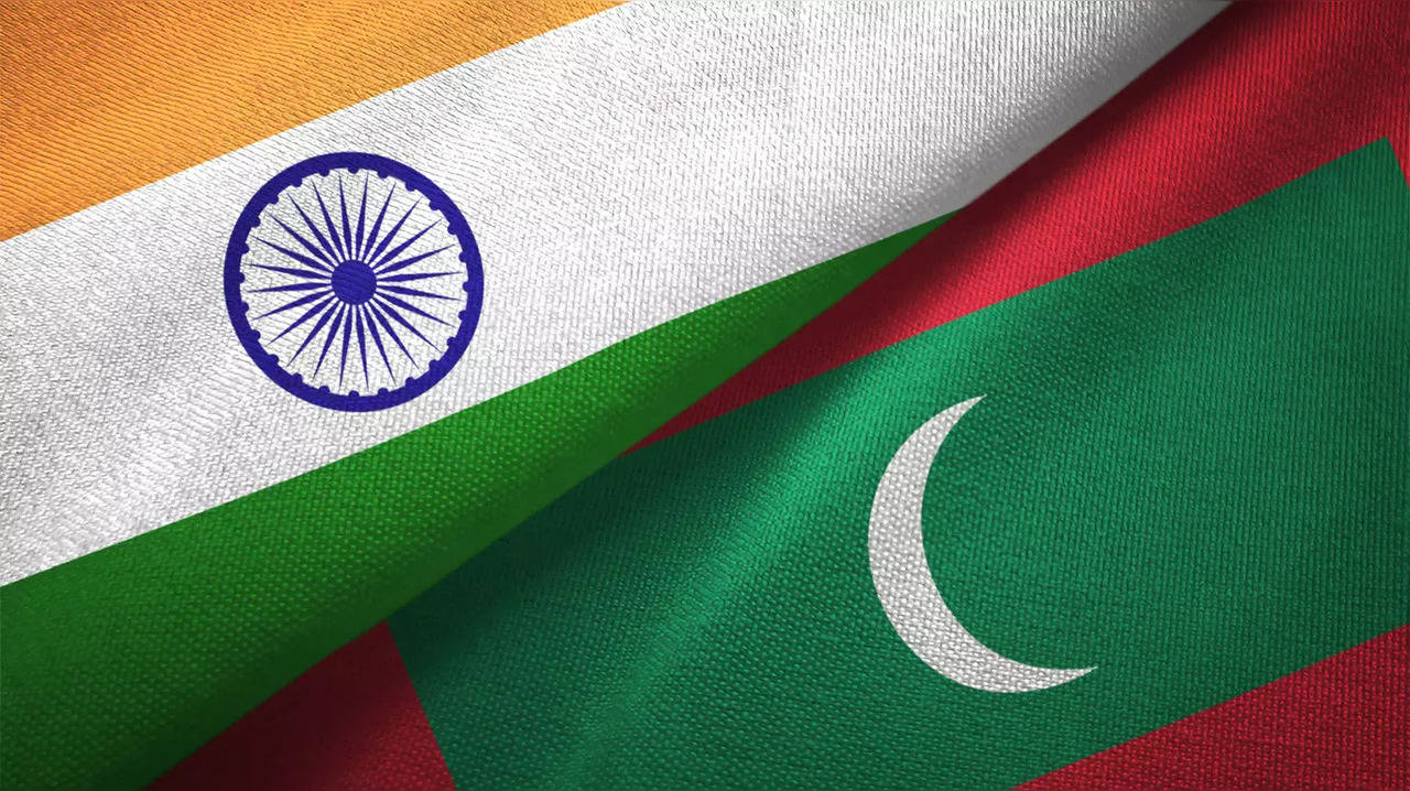 india maldives flag