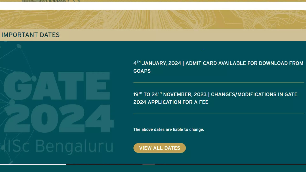 GATE 2024 Exam Begins Today, Check Admit Card Details and Dress Code Guidelines