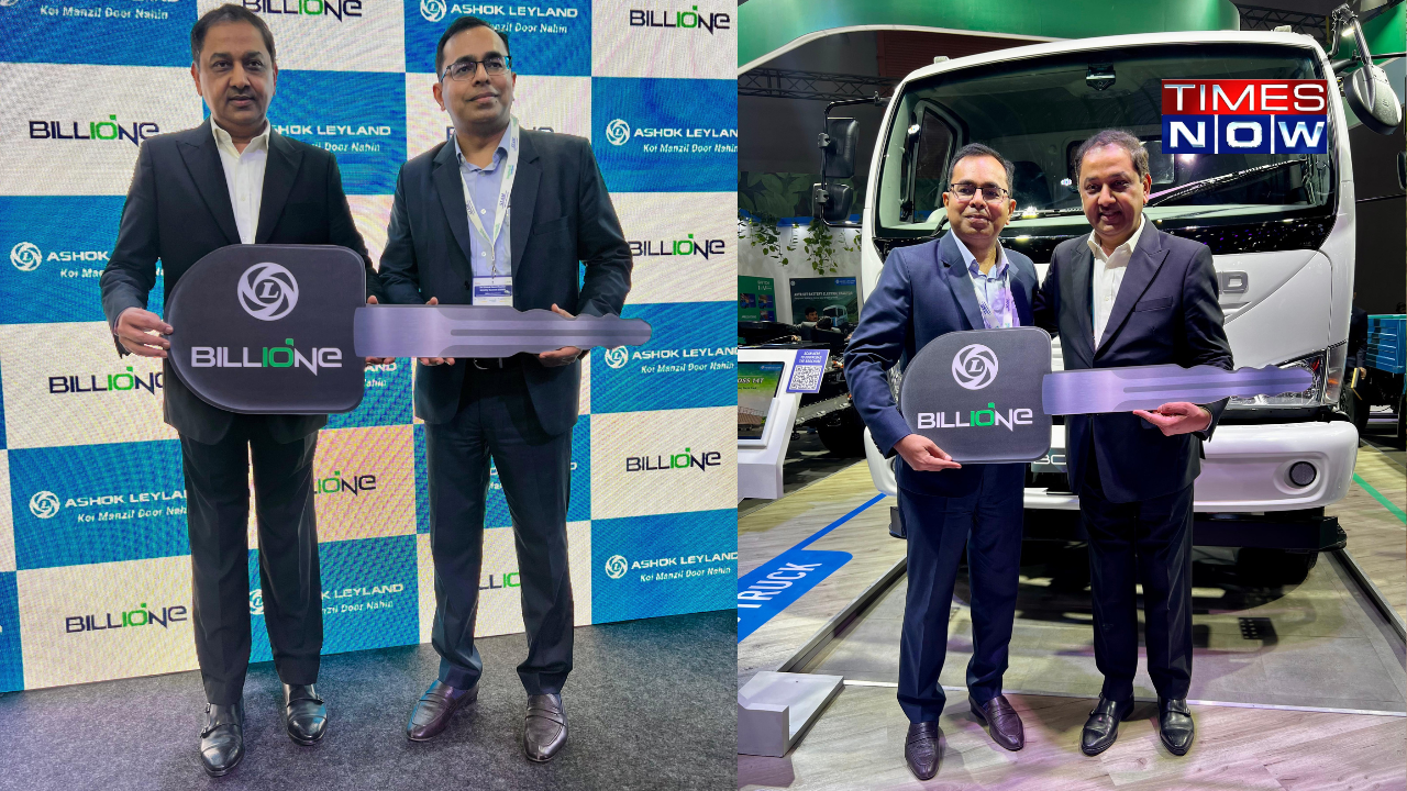 Ashok Leyland Delivers Its First Electric Truck At Bharat Mobility Expo