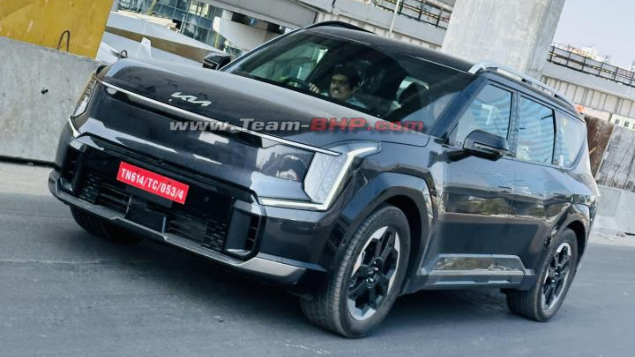 Kia EV9 Spied Testing In India: Expected Launch Date & Price