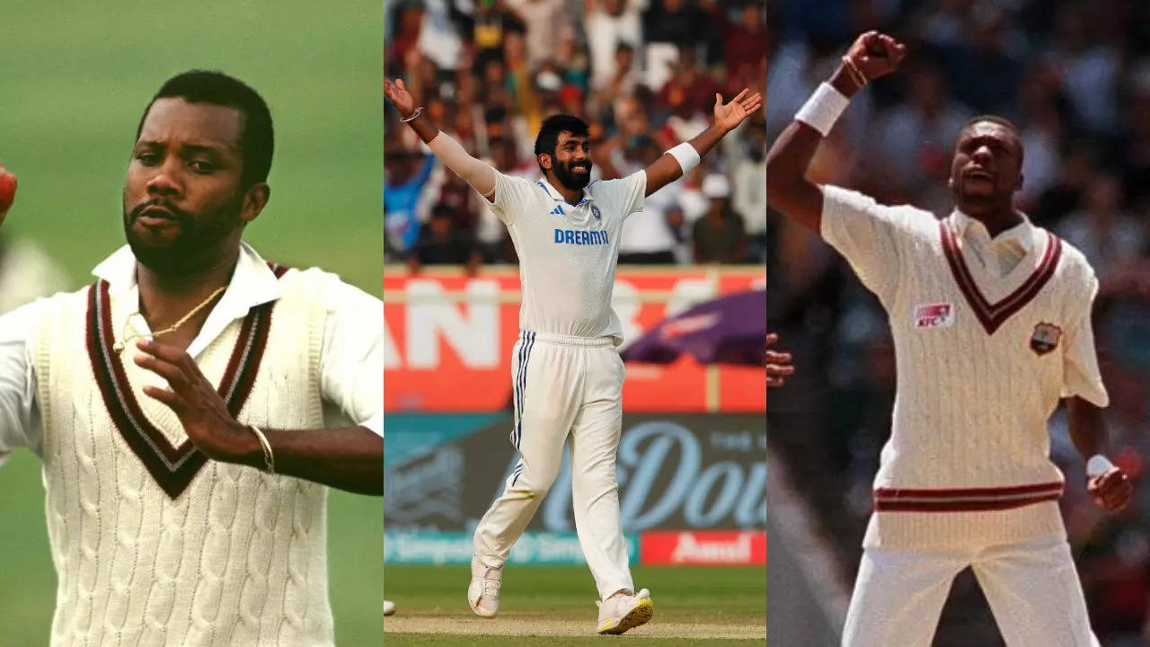 Jaspirt Bumrah, Marcom Marshal, Curtly Ambrose