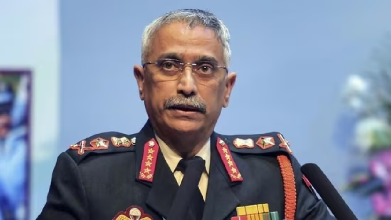 Former Indian Army Chief Gen MM Naravane