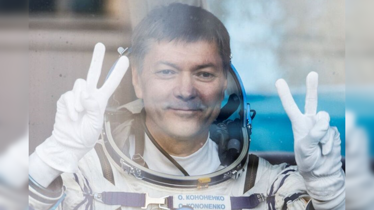 Roscosmos cosmonaut Oleg Kononenko