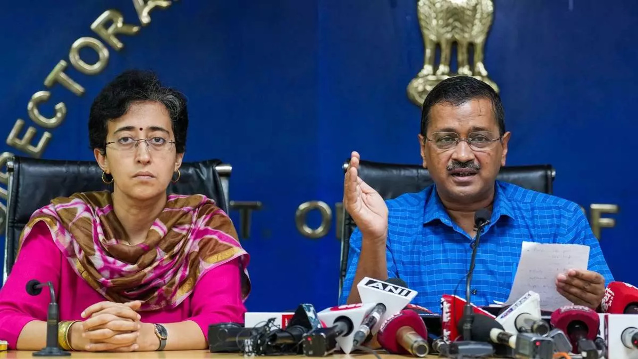 After Arvind Kejriwal, Delhi Police At Atishi's Home Over Poaching Claims