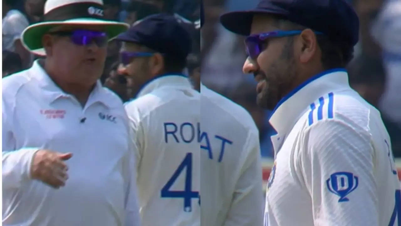 What Do You...: Rohit Sharma's HILARIOUS Banter With Umpire  During 2nd Test Vs ENG Goes VIRAL | WATCH