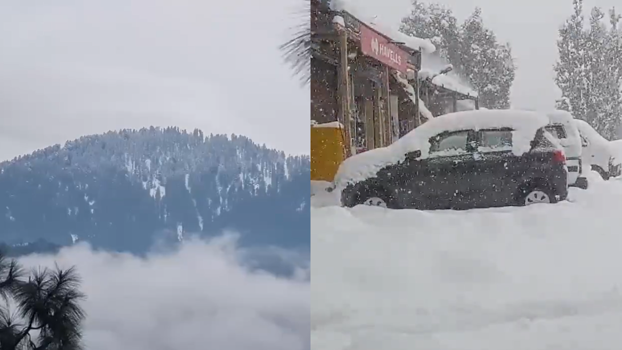 kashmir snowfall