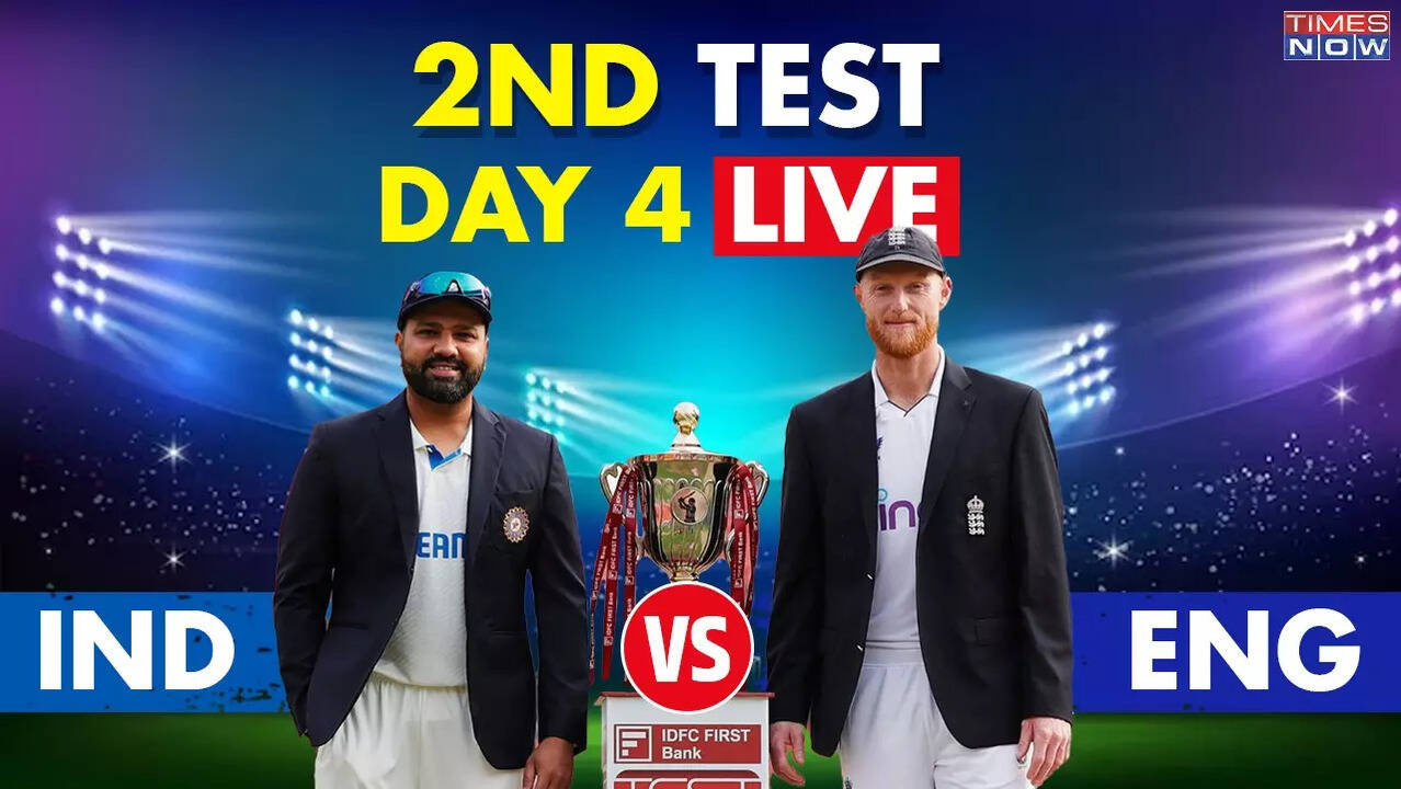 India Vs England Live Score Ind Vs Eng 2nd Test Day 4 Live Updates From Visakhapatnam Times Now 3962