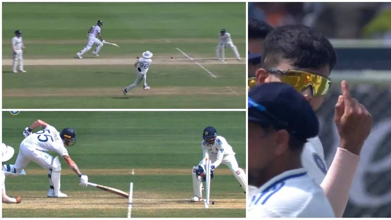 IND vs ENG: Shreyas Iyer's Moment of Magic Leads To Ben Stokes Run-Out