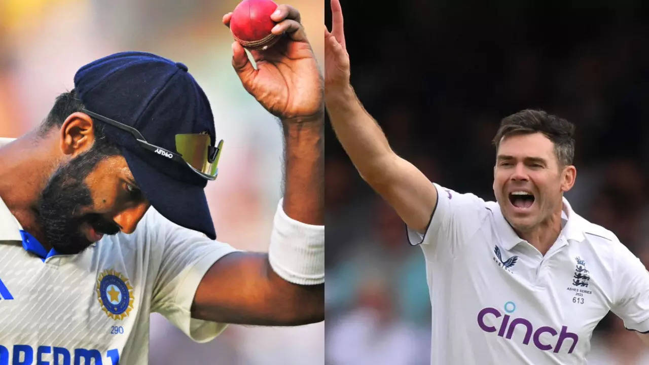 Jasprit Bumrah, James Anderson