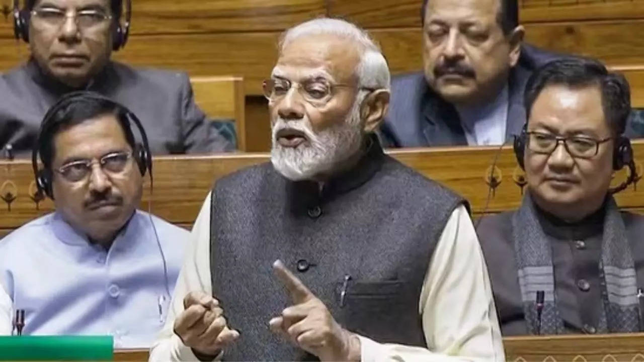 PM Modi Speech In Lok Sabha Predicts More Than 400 Seats For NDA 370 ...