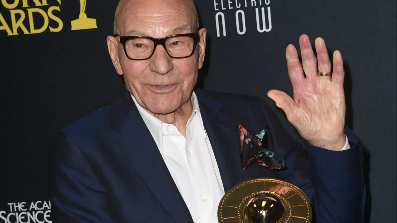 Patrick Stewart received the Best Actor in a Television Series award