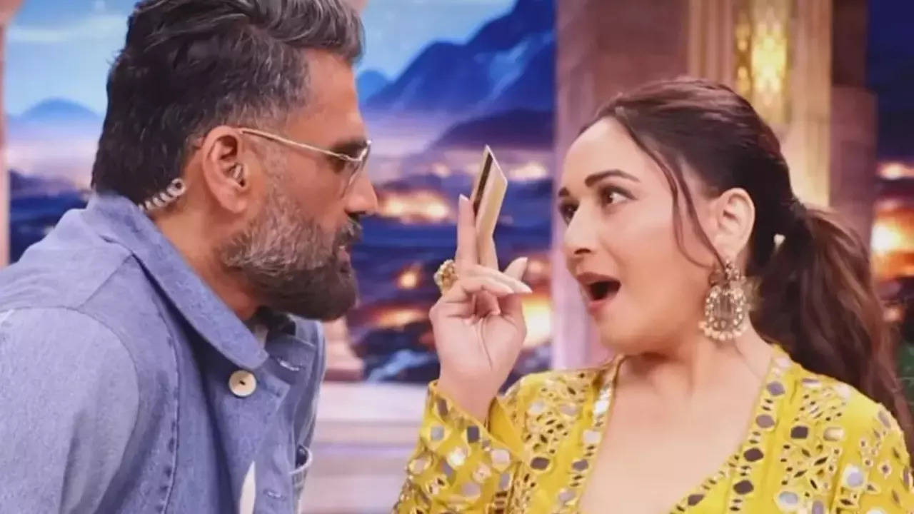 Madhuri Dixit On Dance Deewane 4 Co-Judge Suniel Shetty: 'Initially, I Sensed A Bit Of Apprehension From Him'